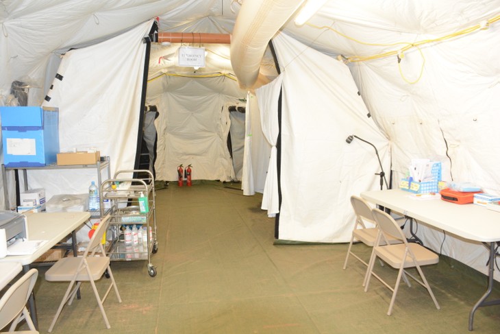 Bệnh viện Dã chiến cấp 2 Việt Nam triển khai tiếp nhận bệnh nhân tại Nam Sudan  - ảnh 13