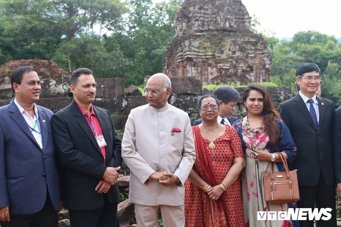 Tổng thống Ấn Độ: “Kiến trúc của các ngôi đền ở Mỹ Sơn được thiết kế tinh tế“ - ảnh 11