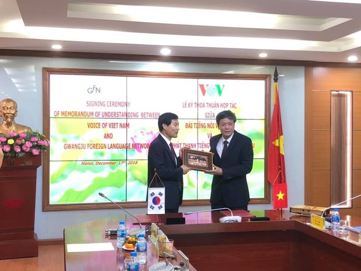 VOV ký thỏa thuận hợp tác với Đài phát thanh GNF của Hàn Quốc - ảnh 2