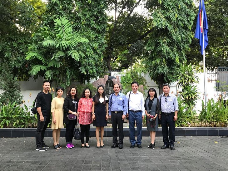 Đoàn công tác VOV khảo sát thành lập Cơ quan thường trú khu vực ASEAN tại Indonesia - ảnh 2