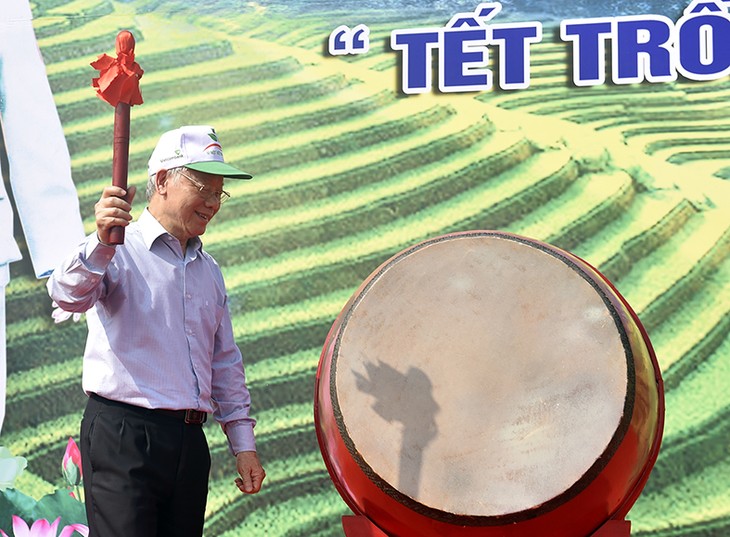 Tổng Bí thư, Chủ tịch nước Nguyễn Phú Trọng phát động Tết trồng cây - ảnh 1