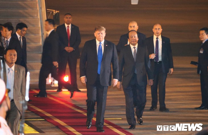 Lễ đón Tổng thống Donald Trump tại Nội Bài - ảnh 5