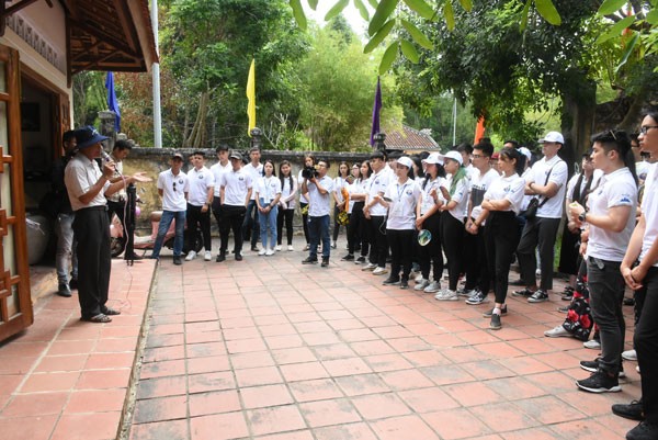 Đại biểu Trại hè Việt nam 2019 thăm các di tích lịch sử tỉnh Quảng Nam - ảnh 1