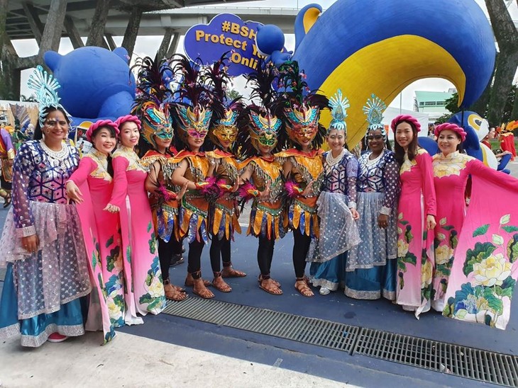 Đoàn Nghệ thuật Việt Nam thể hiện những tiết mục đặc biệt ấn tượng tại Chingay Parade 2020 - ảnh 21