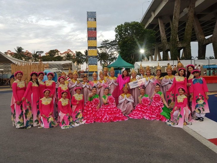 Đoàn Nghệ thuật Việt Nam thể hiện những tiết mục đặc biệt ấn tượng tại Chingay Parade 2020 - ảnh 12