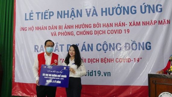 Hội Phật tử Việt Nam tại Hàn Quốc chung tay phòng chống covid -19 và giúp nhân dân bị ảnh hưởng bởi hạn mặn - ảnh 1