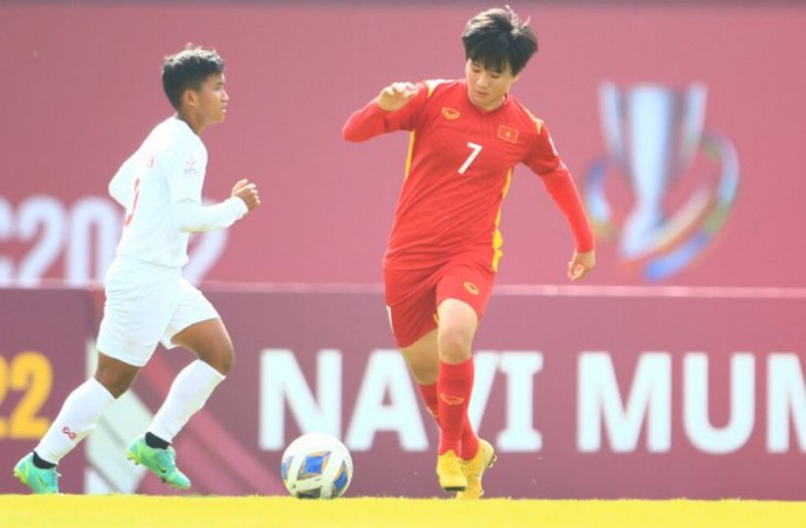 Hoà Myanmar 2-2, tuyển nữ Việt Nam chính thức giành vé vào tứ kết Asian Cup - ảnh 1