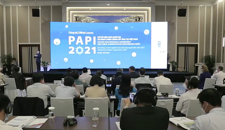 Công bố Chỉ số hiệu quả và hành chính công cấp tỉnh (PAPI) 2021 - ảnh 1