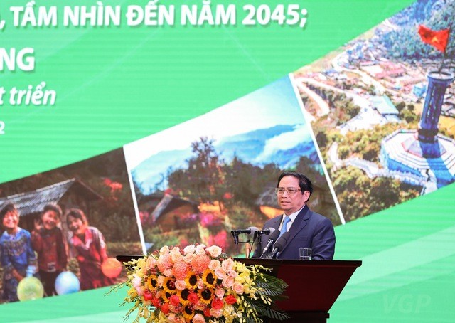 Thủ tướng Phạm Minh Chính chủ trì hội nghị phát triển vùng trung du và miền núi Bắc bộ - ảnh 1