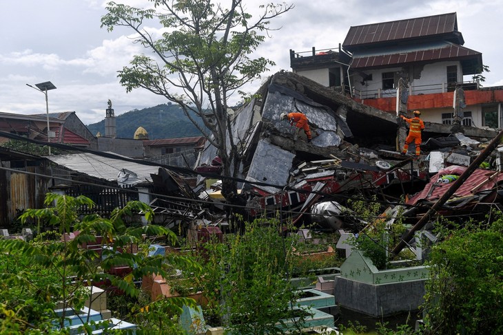 Chưa có báo cáo người Việt thương vong trong trận động đất ở Indonesia - ảnh 1