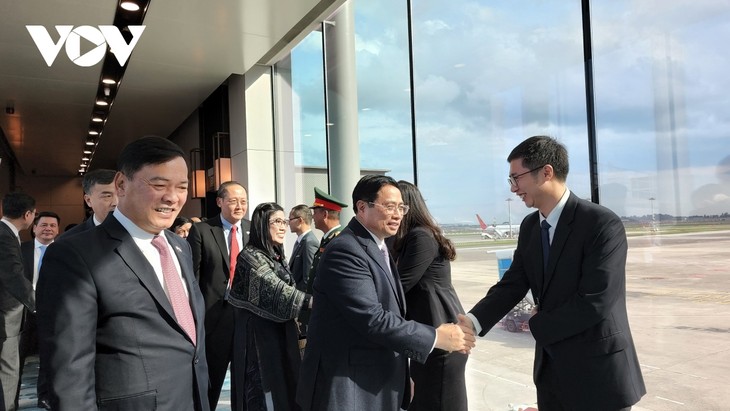 Thủ tướng Phạm Minh Chính bắt đầu chuyến thăm chính thức Singapore và Brunei - ảnh 1