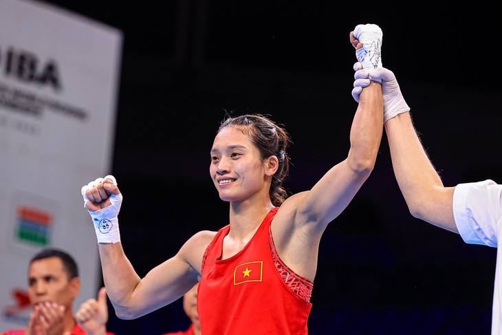 Võ sỹ Nguyễn Thị Tâm vào tứ kết boxing nữ thế giới - ảnh 1