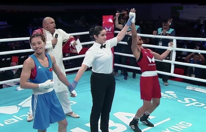 Nguyễn Thị Tâm giành huy chương Bạc giải boxing nữ vô địch thế giới - ảnh 1