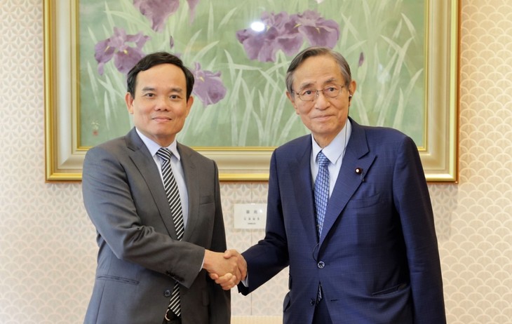  Phó Thủ tướng Trần Lưu Quang gặp gỡ Tổng thống Sri Lanka và Chủ tịch Hạ viện Nhật Bản  - ảnh 2