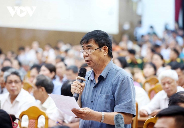 Chủ tịch nước Võ Văn Thưởng tiếp xúc cử tri thành phố Đà Nẵng - ảnh 2