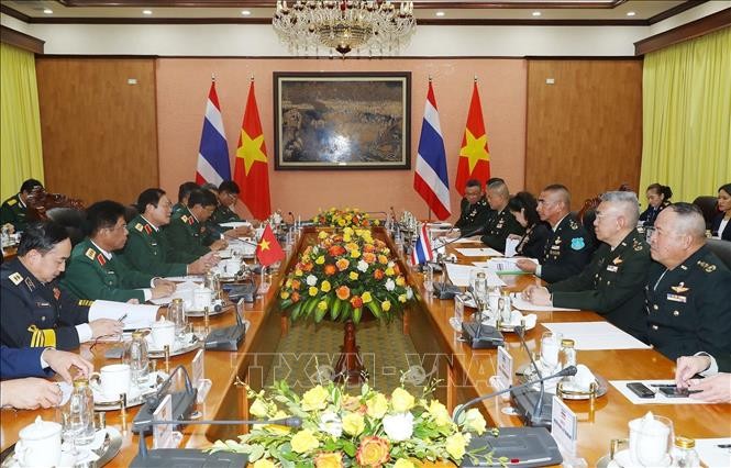 Tăng cường quan hệ hợp tác nhiều mặt giữa quân đội Việt Nam và Thái Lan  - ảnh 1