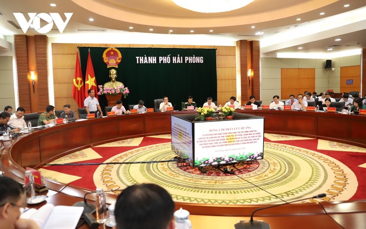 Phó Thủ tướng Trần Lưu Quang làm việc với các dịa phương: Hải Phòng, Quảng Ninh, Hải Dương - ảnh 1