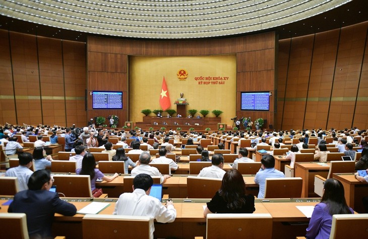 Quốc hội thảo luận các vấn đề liên quan đến kế hoạch phát triển kinh tế - xã hội các năm - ảnh 1