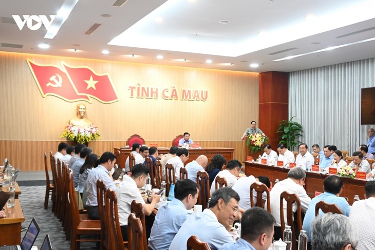 Thủ tướng Phạm Minh Chính: Tạo bước đột phá để tỉnh Cà Mau phát triển toàn diện - ảnh 1