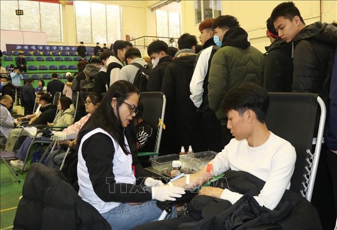 Chương trình “Chủ nhật Đỏ” tại tỉnh Bắc Ninh thu về hơn 600 đơn vị máu - ảnh 1