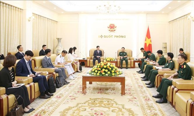 Bộ trưởng Quốc phòng Phan Văn Giang tiếp Thứ trưởng Bộ Quốc phòng Hàn Quốc - ảnh 1