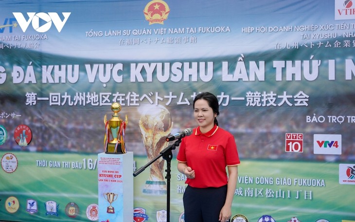 Giải bóng đá cộng đồng người Việt Nam khu vực Kyushu (Nhật Bản) lần I - ảnh 1