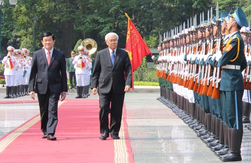 Tổng thống Cộng hòa Singapore thăm tỉnh Bình Dương - ảnh 1
