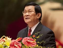 Chủ tịch nước Trương Tấn Sang dự Hội nghị biểu dương người có công tiêu biểu  - ảnh 1