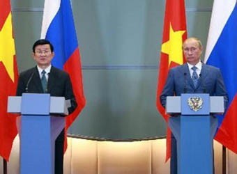 Chủ tịch nước Trương Tấn Sang kết thúc tốt đẹp chuyến thăm Liên bang Nga - ảnh 1