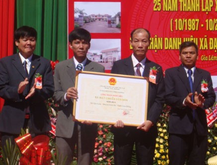 Huyện Lâm Hà, tỉnh Lâm Đồng đón nhận huân chương lao động hạng nhất - ảnh 1