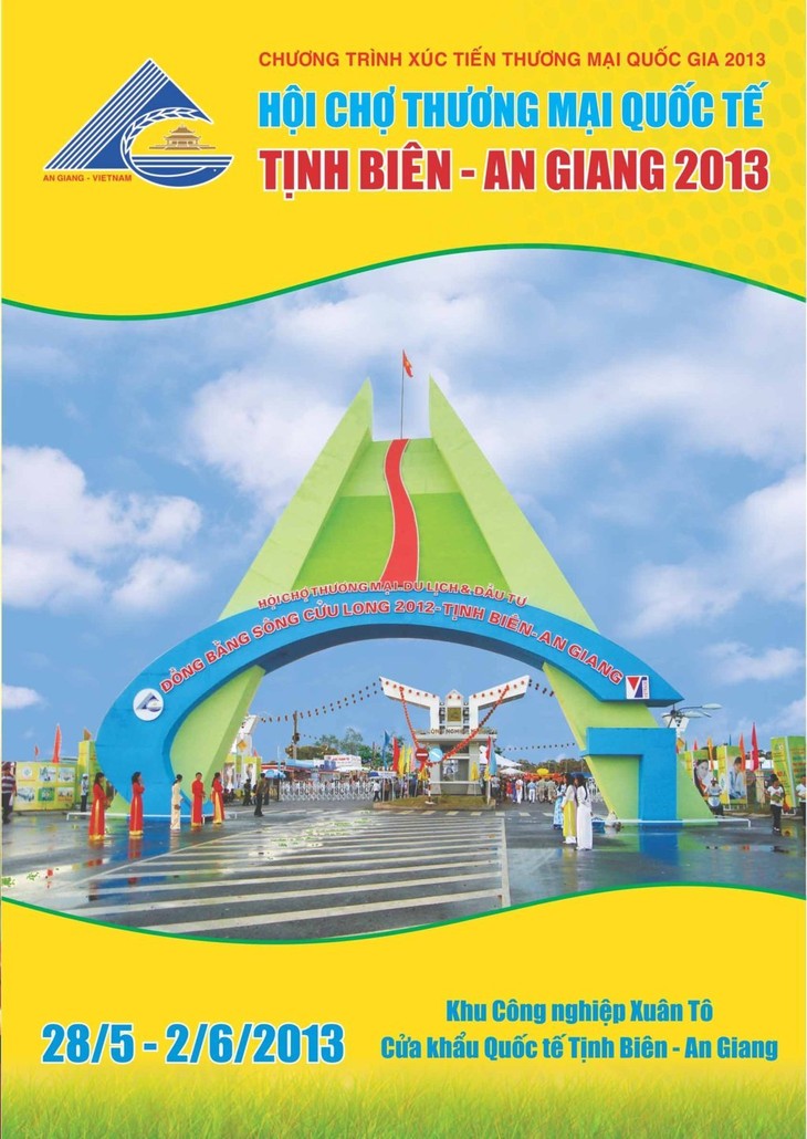 Khai mạc Hội chợ Thương mại quốc tế Tịnh Biên–An Giang năm 2013 - ảnh 1