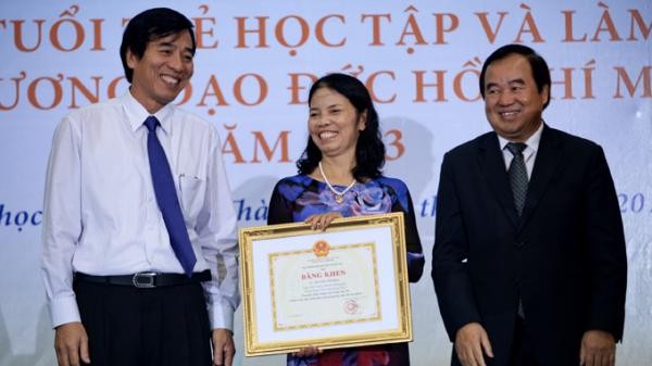 Trao giải cuộc thi “Tuổi trẻ học tập và làm theo tấm gương đạo đức Hồ Chí Minh” - ảnh 1