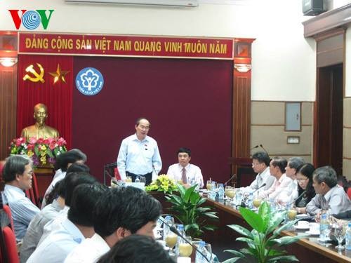 Phó Thủ tướng Nguyễn Thiện Nhân làm việc với Bảo hiểm Xã hội Việt Nam  - ảnh 1