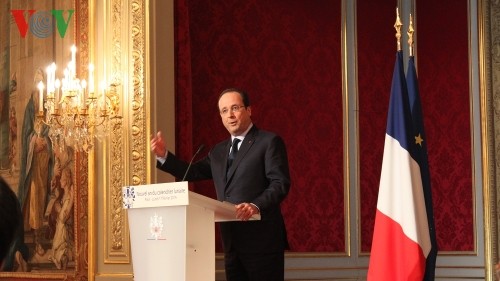 Tổng thống Pháp chúc Tết Giáp Ngọ các nước châu Á  - ảnh 1