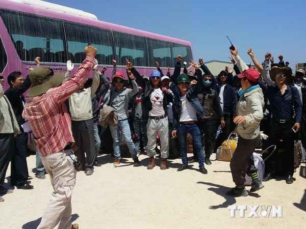 Sơ tán đợt cuối lao động Việt Nam tại Libya  - ảnh 1