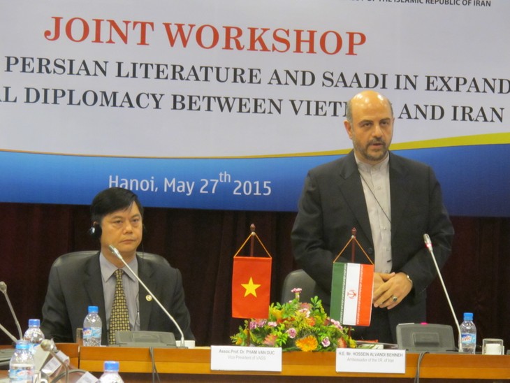 Mở rộng ngoại giao văn hóa giữa Iran và Việt Nam qua Văn học Ba Tư  - ảnh 1