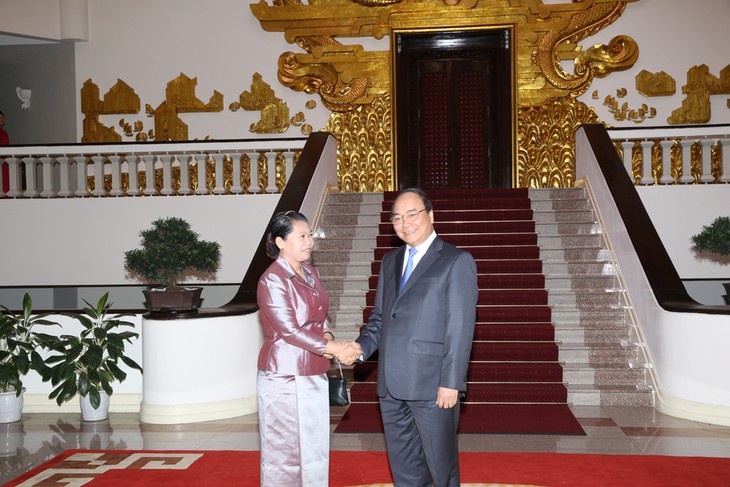 Việt Nam và Campuchia là hai nước láng giềng, có truyền thống đoàn kết, ủng hộ và giúp đỡ lẫn nhau   - ảnh 1
