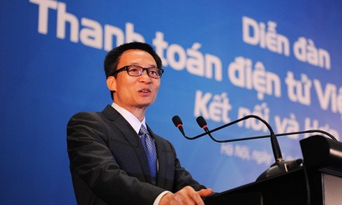 Phó Thủ tướng Vũ Đức Đam dự diễn đàn Thanh toán điện tử Việt Nam - ảnh 1
