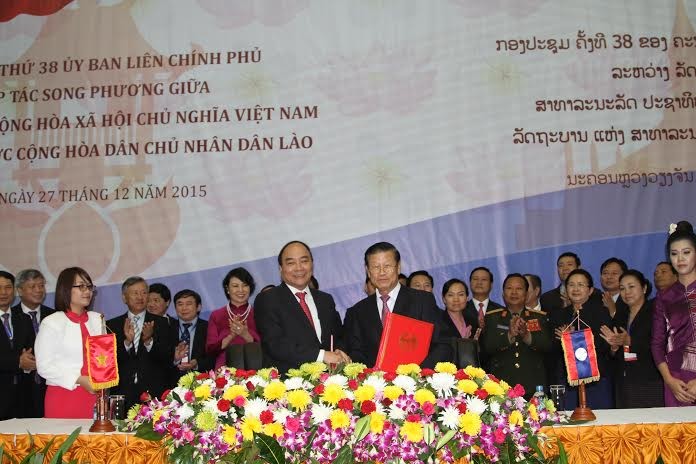 Khai mạc kỳ họp thứ 38 Ủy ban liên Chính phủ Việt Nam-Lào, Lào-Việt Nam  - ảnh 2