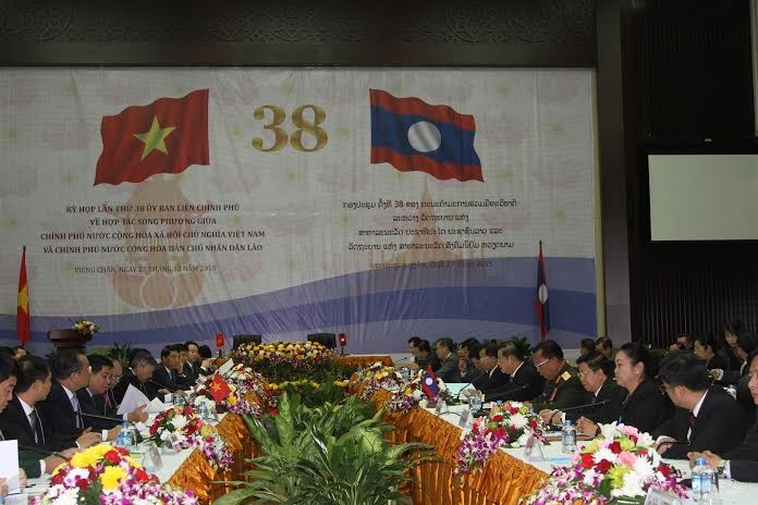 Khai mạc kỳ họp thứ 38 Ủy ban liên Chính phủ Việt Nam-Lào, Lào-Việt Nam  - ảnh 1