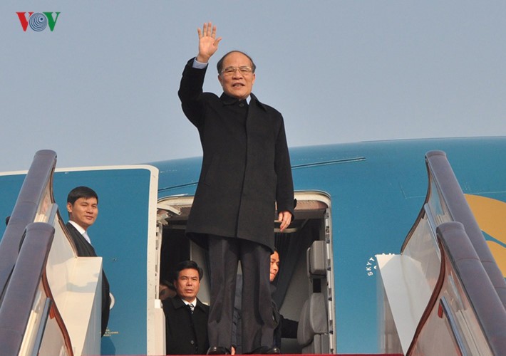 Chủ tịch Quốc Hội kết thúc tốt đẹp chuyến thăm Trung Quốc  - ảnh 1