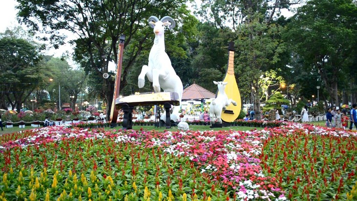 700 nghìn lượt người tham quan Hội Hoa Xuân thành phố Hồ Chí Minh - ảnh 1