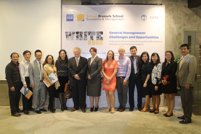 Chương trình cao học Việt Bỉ ra mắt sách Trắng hỗ trợ cộng đồng doanh nghiệp Việt Nam - ảnh 1