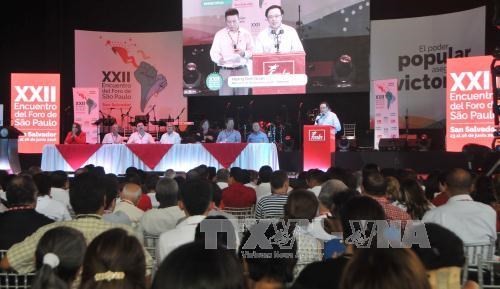 Đoàn đại biểu Đảng Cộng sản Việt Nam dự Diễn đàn Sao Paulo 22  - ảnh 1
