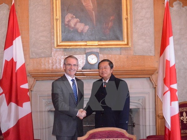 Đưa quan hệ Việt Nam - Canada phát triển thực chất, đi vào chiều sâu  - ảnh 1