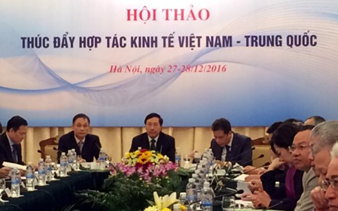 Hội thảo “Thúc đẩy hợp tác kinh tế Việt Nam - Trung Quốc” - ảnh 1