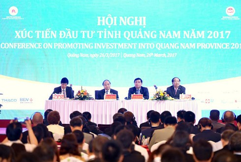 Thủ tướng dự Hội nghị xúc tiến đầu tư tỉnh Quảng Nam - ảnh 1