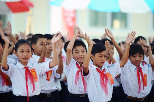 เวียดนามเปิดปีการศึกษาใหม่ ๒๐๑๒ – ๒๐๑๓ - ảnh 2