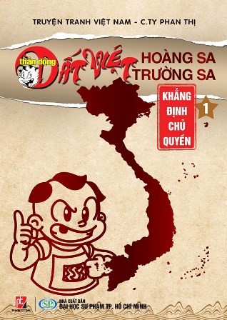เถิ่นด่งเดิ๊ตเหวียดหนังสือการ์ตูชุดแรกที่ยืนยันอธิปไตย  ทางทะเลและเกาะแก่งของเวียดนาม  - ảnh 1
