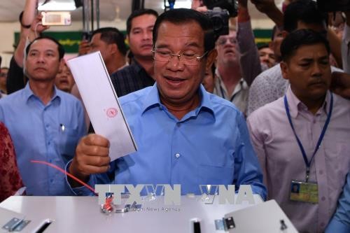 Vietnam congratulates Cambodia on election - ảnh 1